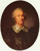 GREUZE, Jean-Baptiste Portrat des Randon de Boisset, Oval oil painting